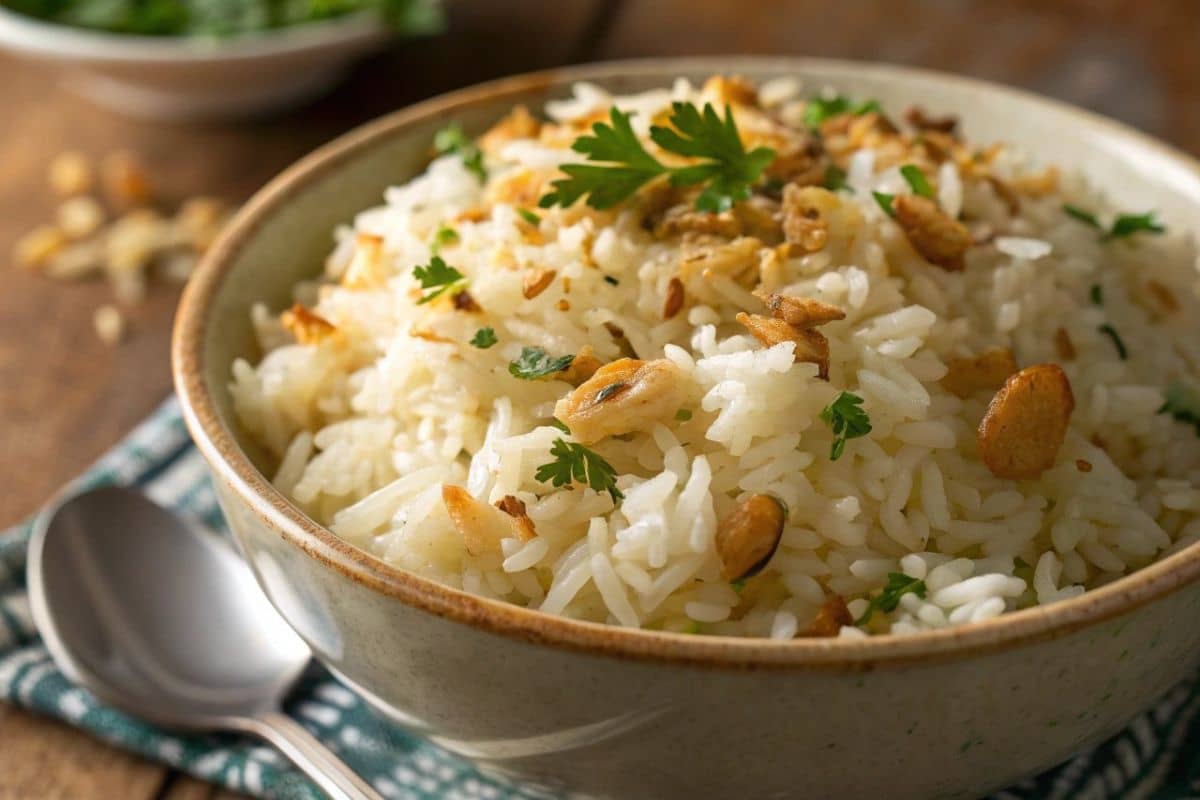 Flavor Packed Garlic Butter Rice