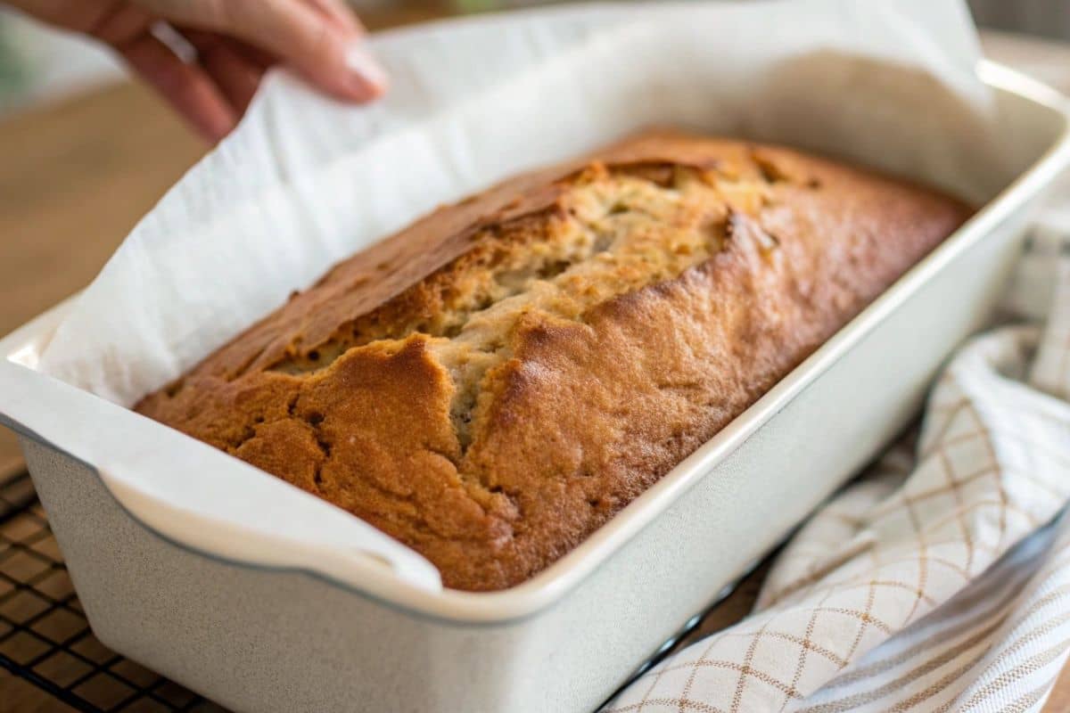 Freshly Baked Banana Bread