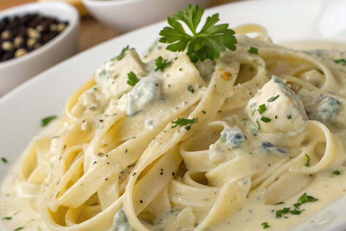 Creamy Roquefort Pasta