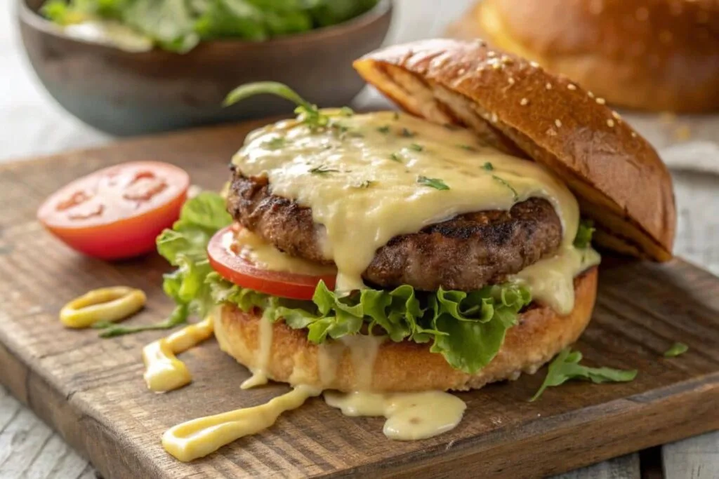 Melting Havarti Cheese On A Hot Dish