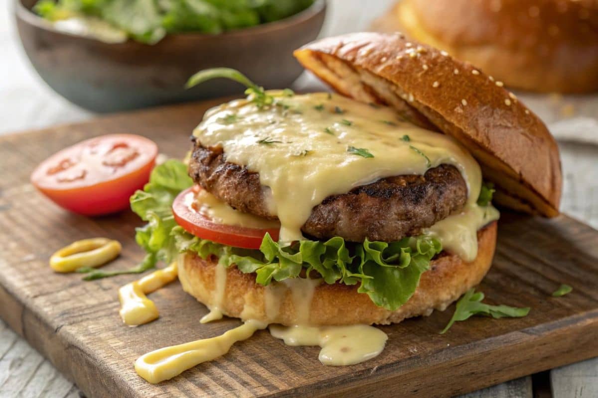 Melting Havarti Cheese On A Hot Dish