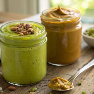 Peanut Butter and Pistachios