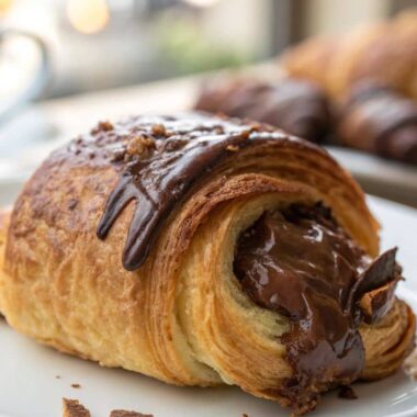 Fresh Chocolate Croissant