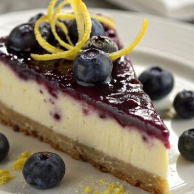 Blueberry Lemon Cheesecake