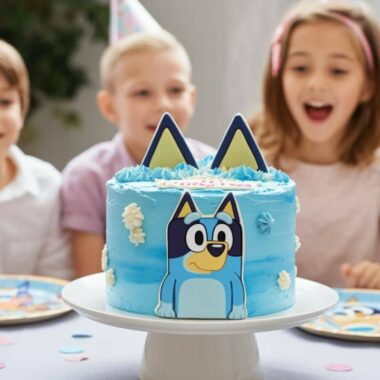 Bluey Birthday Cake