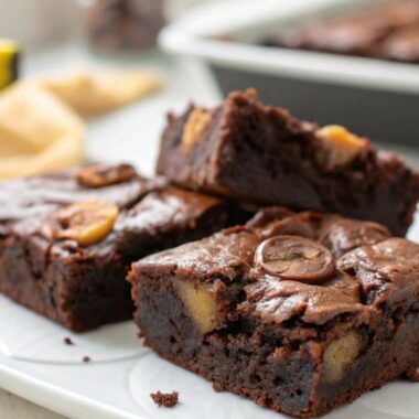 Healthy Banana Brownies