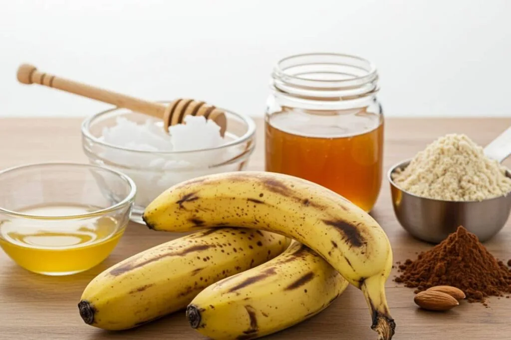 Healthy Banana Brownies Ingredients 