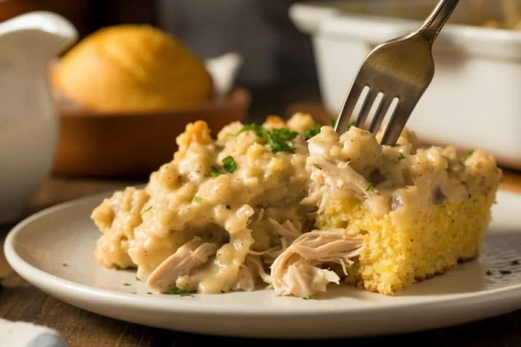 Homemade Chicken And Dressing