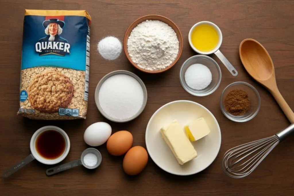 Oatmeal Cookie Recipe Quaker Ingredients 