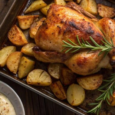 Baked Chicken And Potatoes