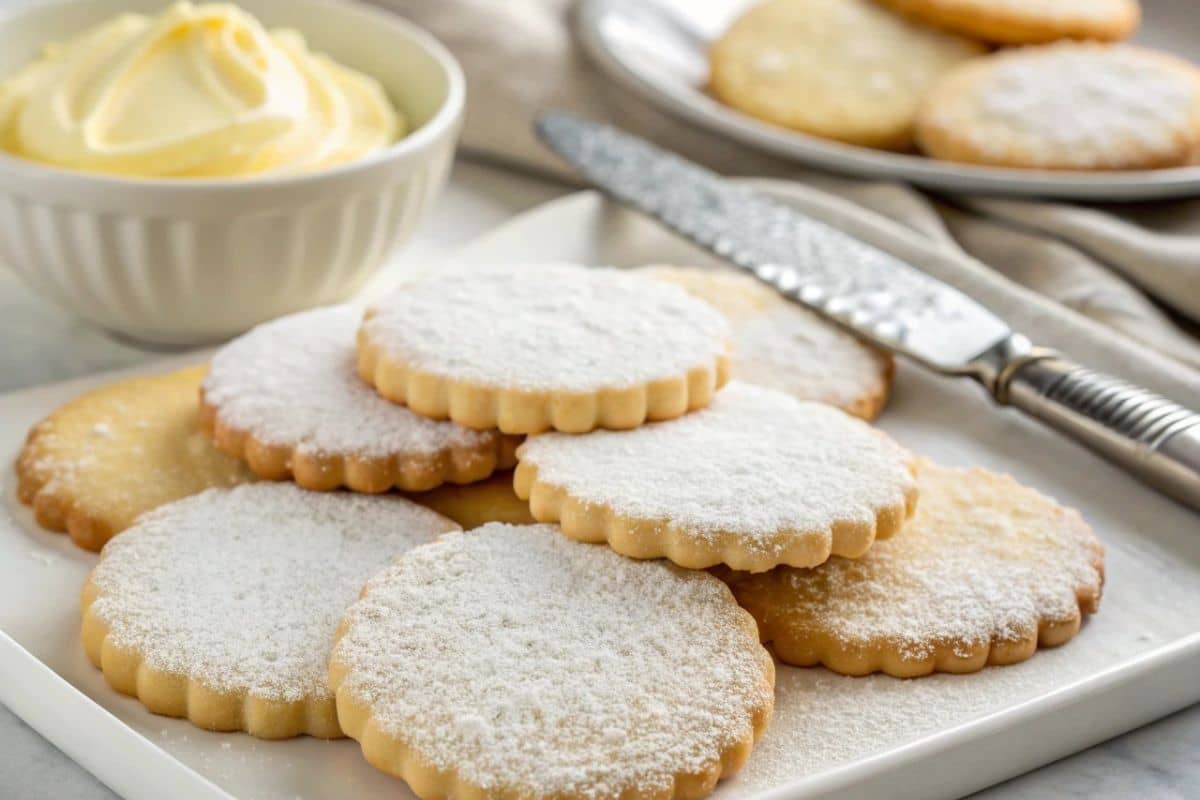 Gluten Free Sugar Cookies Freshly Baked