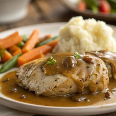 The Crockpot Chicken And Gravy