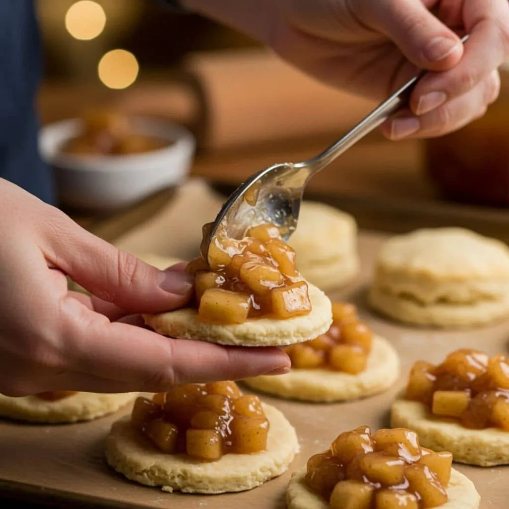 Apple Pie Biscuits Preparation (1)