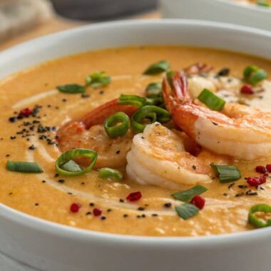 Creamy Crab And Shrimp Seafood Bisque