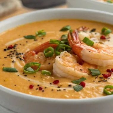 Creamy Crab And Shrimp Seafood Bisque