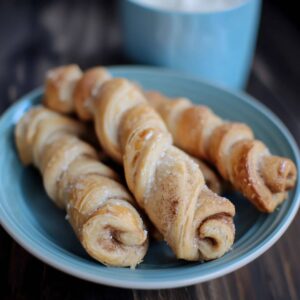 Sourdough Discard Cinnamon Sugar Twists