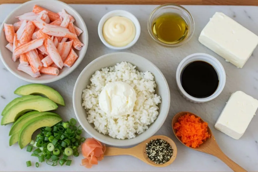 Sushi Bake Ingredients List 
