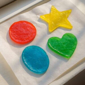 DIY Bioplastic Suncatchers