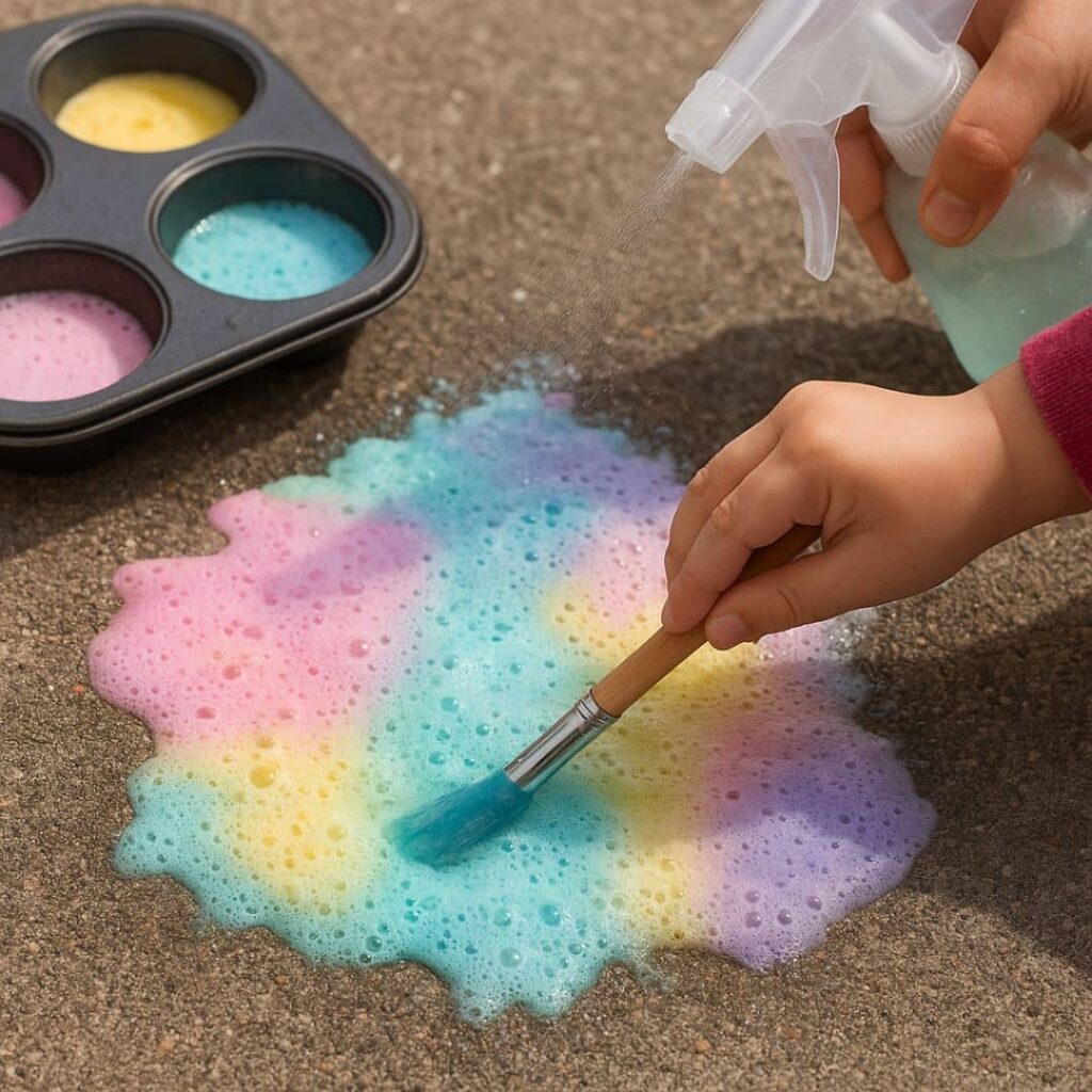 Fizzy Chalk Paint