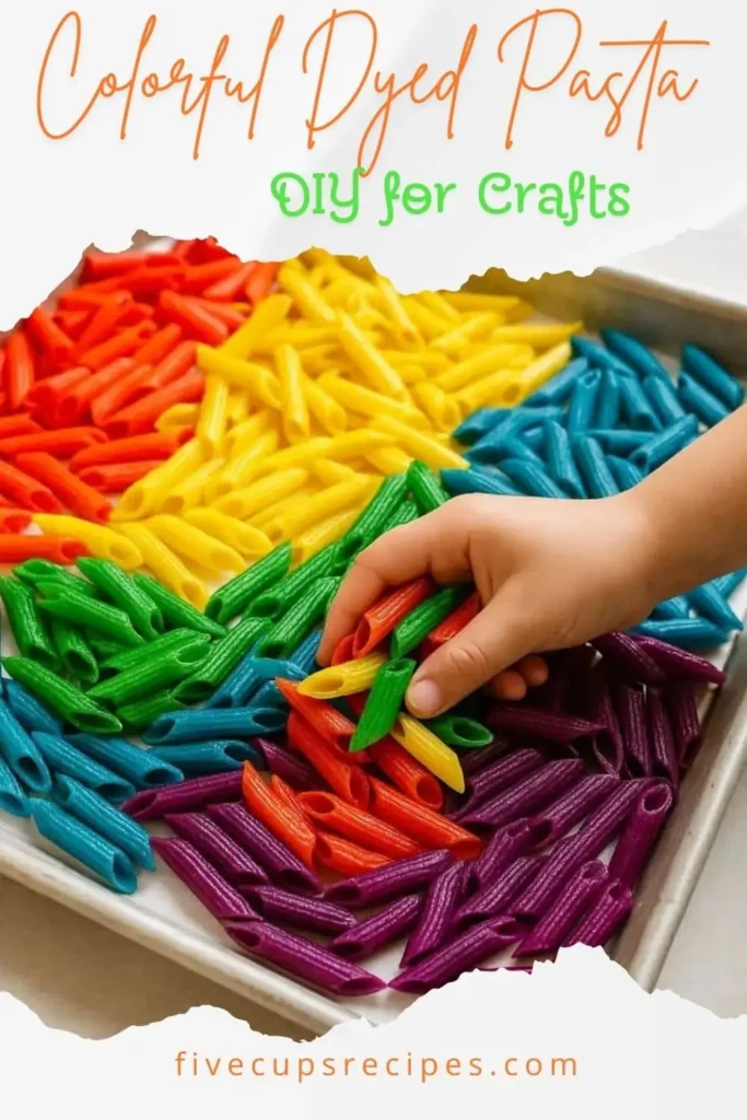 How to Dye Pasta for Sensory Play – Fun & Easy Kids’ Activity