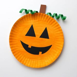 Paper Plate Pumpkin Craft Paper Plate Pumpkin Craft