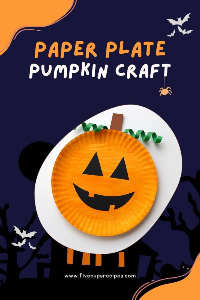 Paper Plate Pumpkin Craft